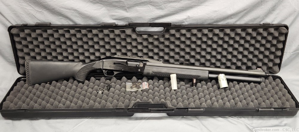 FN SLP shotgun 12 gauge Self Loading Police MKI with sight rail-img-29