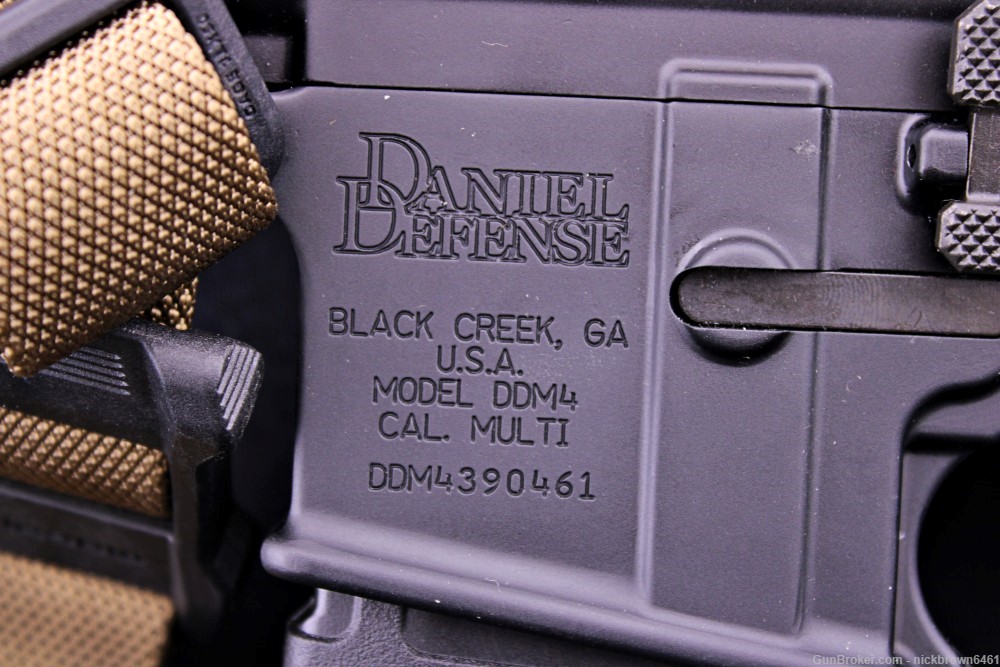DANIEL DEFENSE DDM4V7 P 300 BLK 10.3" GEISSELE EOTECH RADIAN BCM LAW FOLDER-img-11