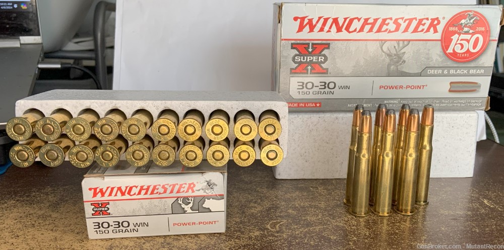 Winchester Super X .30-30 Win. 150gr. Power Point 27rds. Ammo Sale -img-0