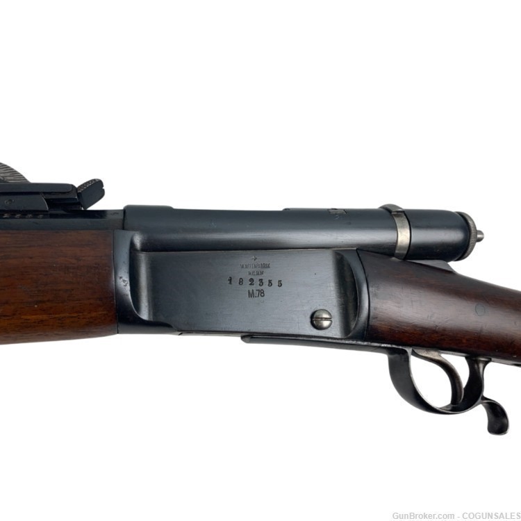 W+F Bern Vetterli Model 1878/81 Rifle M.78 .41 Swiss ANTIQUE VGC Rare -img-4