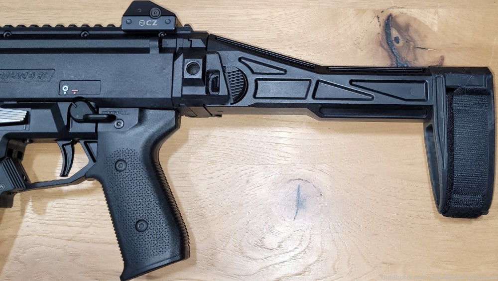 CZ USA Scorpion EVO 3 S1 9mm 7.75" Semi Auto Pistol Black 9X19 CZ-USA -img-3