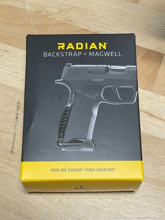 Radian Backstrap + Magwell For Sig P365 XMACRO H0014 Buy Now, No CC Fees-img-0