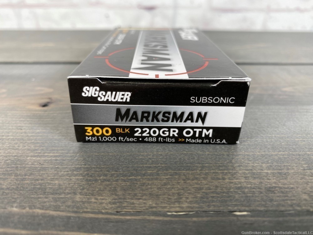 Sig Sauer Marksman 300 AAC Blackout E300A2-20 -img-1