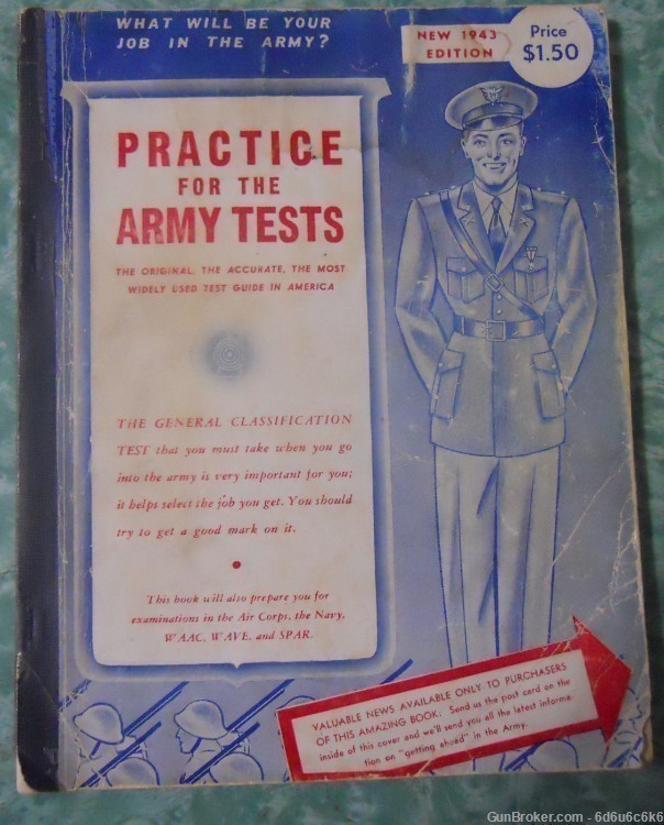 1943 - WWII, Practice for the Army Tests-img-0