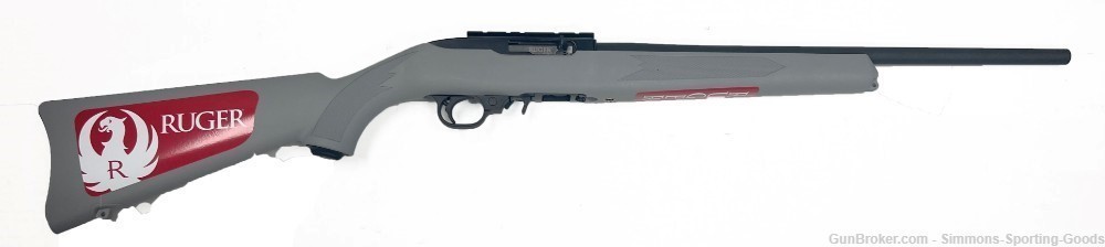 Ruger 10/22 Carbine (31139) 18.5" 22LR 10Rd Semi Auto Rifle - Gray-img-1