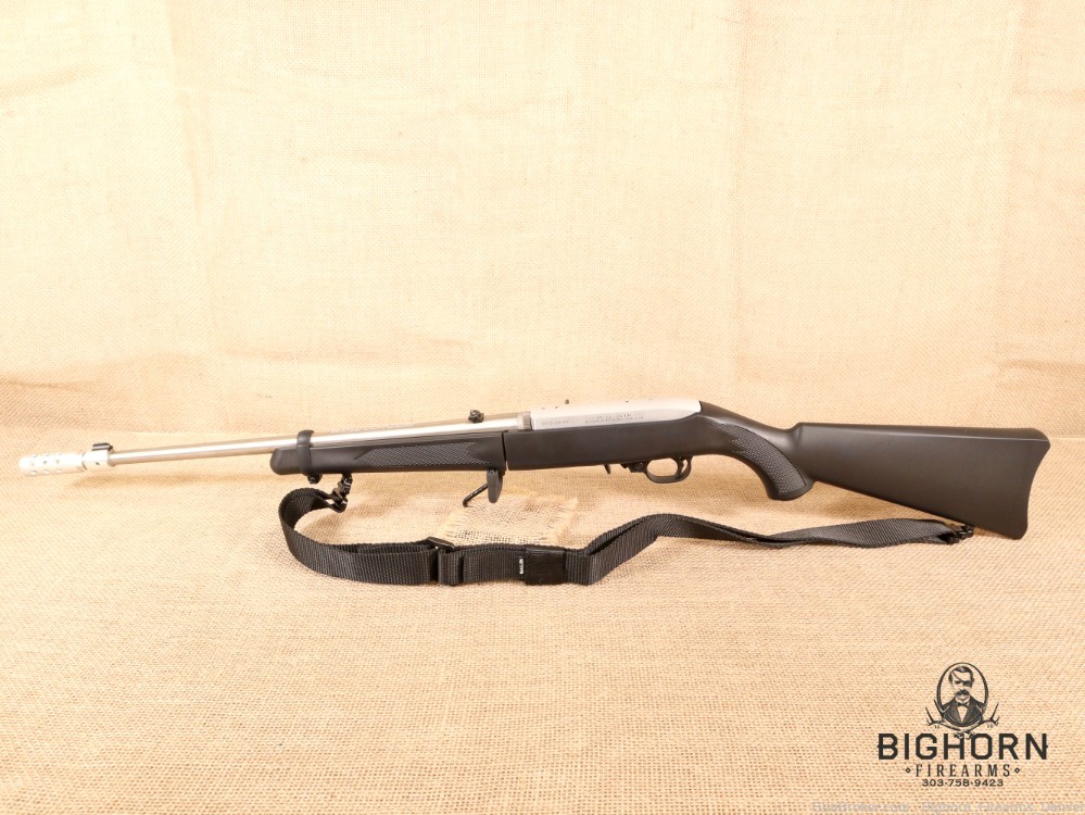 Ruger, 10/22 Takedown .22LR Semi-Auto Rifle with Allen sling & Muzzle Brake-img-7