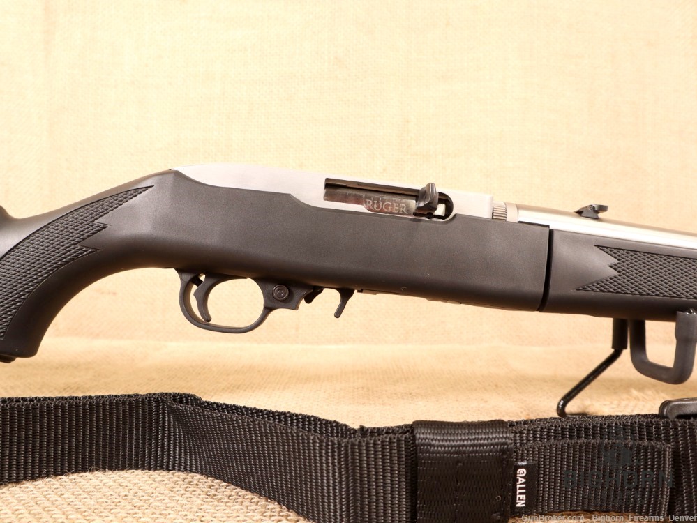 Ruger, 10/22 Takedown .22LR Semi-Auto Rifle with Allen sling & Muzzle Brake-img-3