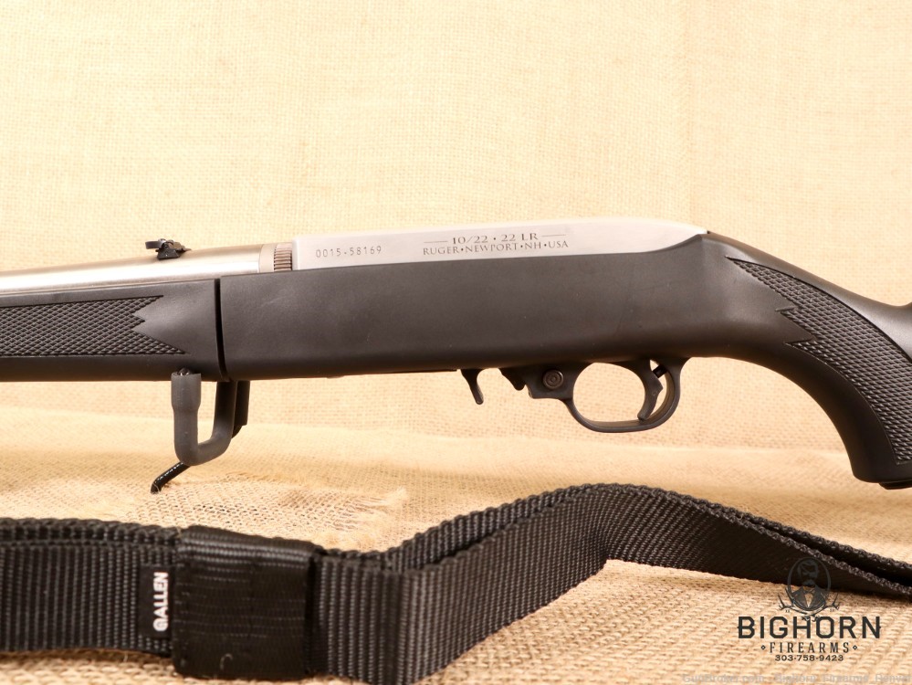 Ruger, 10/22 Takedown .22LR Semi-Auto Rifle with Allen sling & Muzzle Brake-img-10