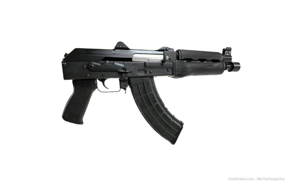 Zastava Arms ZPAP92 Semi AK Pistol 7.62X39 10" CLB Blue Steel Wood Furn NEW-img-0