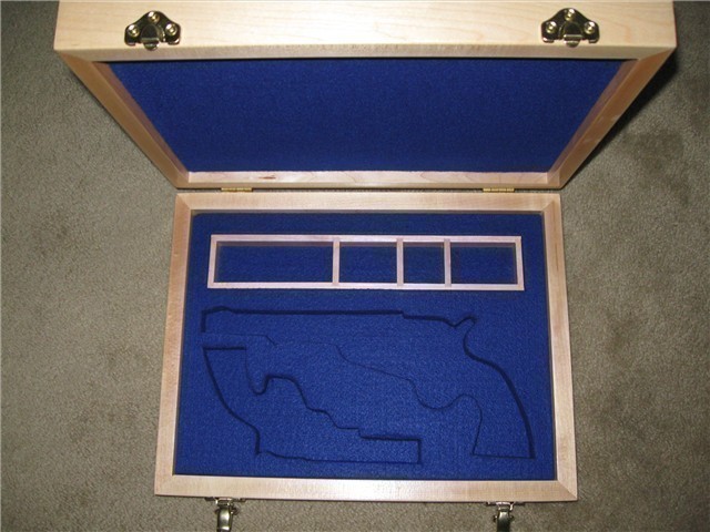 Custom Wood Display, Presentation Case - Colt, Smith-img-11