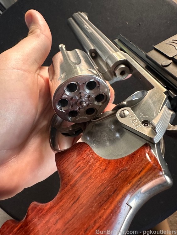 Very Rare! Smith & Wesson Model 647 DA/SA Revolver .17 HMR cal.-img-12