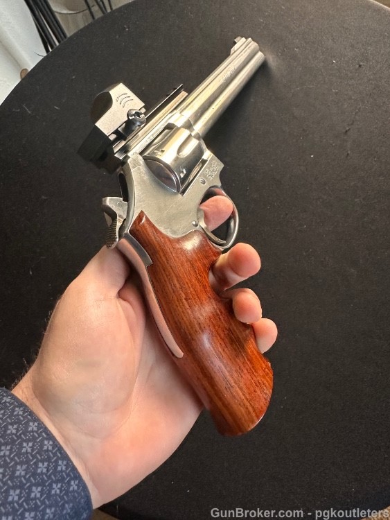 Very Rare! Smith & Wesson Model 647 DA/SA Revolver .17 HMR cal.-img-25