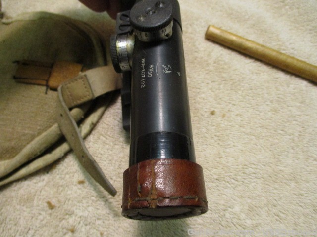 Russian WWII Era PU Sniper Scope for Mosin Nagant 91 30 Excellent-img-9