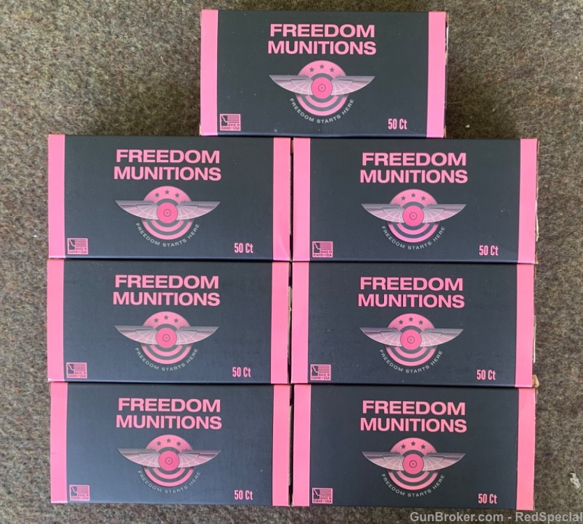 Freedom Munitions .40 S&W ammunition - 350 rds - 165 grain - RNFP - new-img-0
