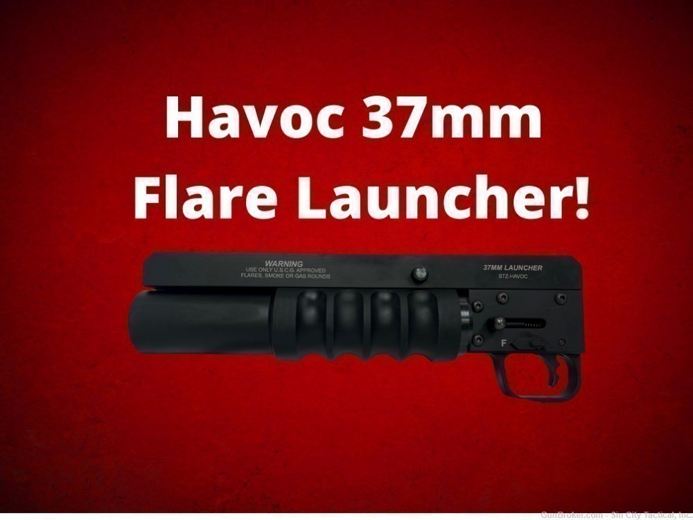 SPIKES HAVOC 12" SLIDE LOADING 37MM FLARE LAUNCHER-img-0