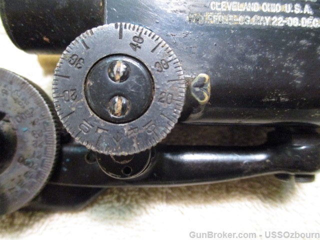 WWI Warner-Swasey Sniper Scope for US Model 1903 Springfield Original-img-3