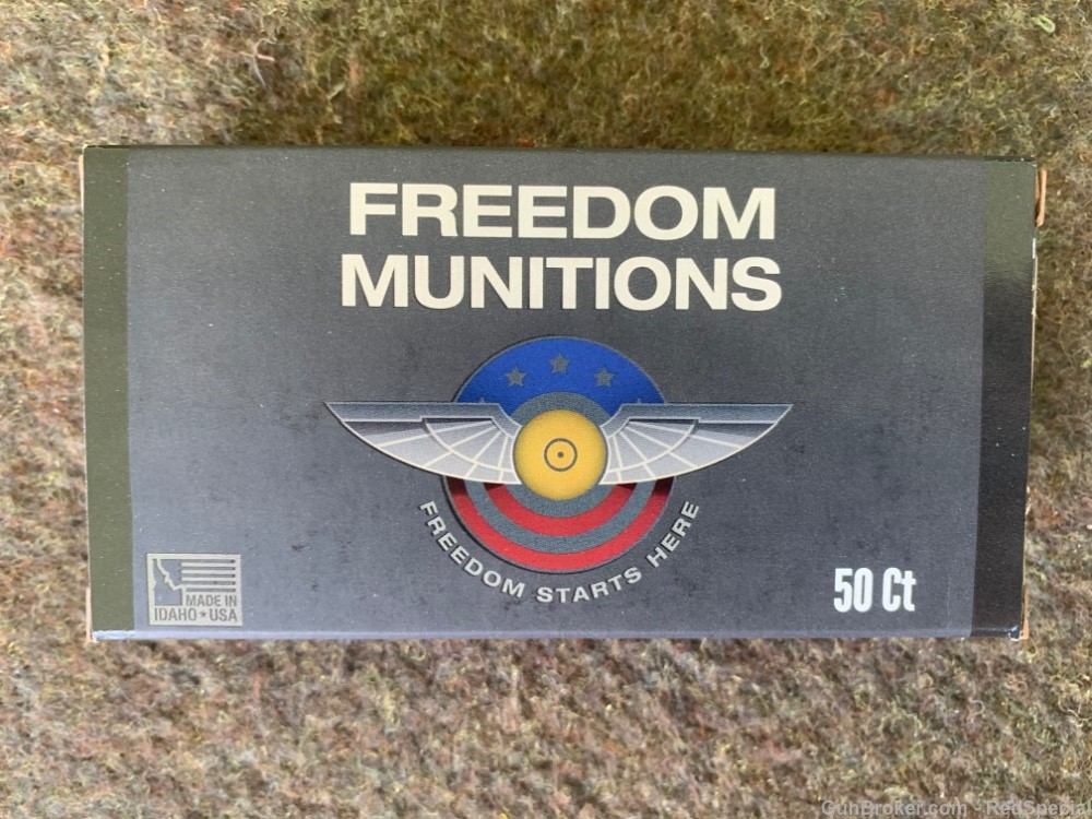 Freedom Munitions .380 Auto - 500 rds - NEW - RNFP 100 grain-img-0