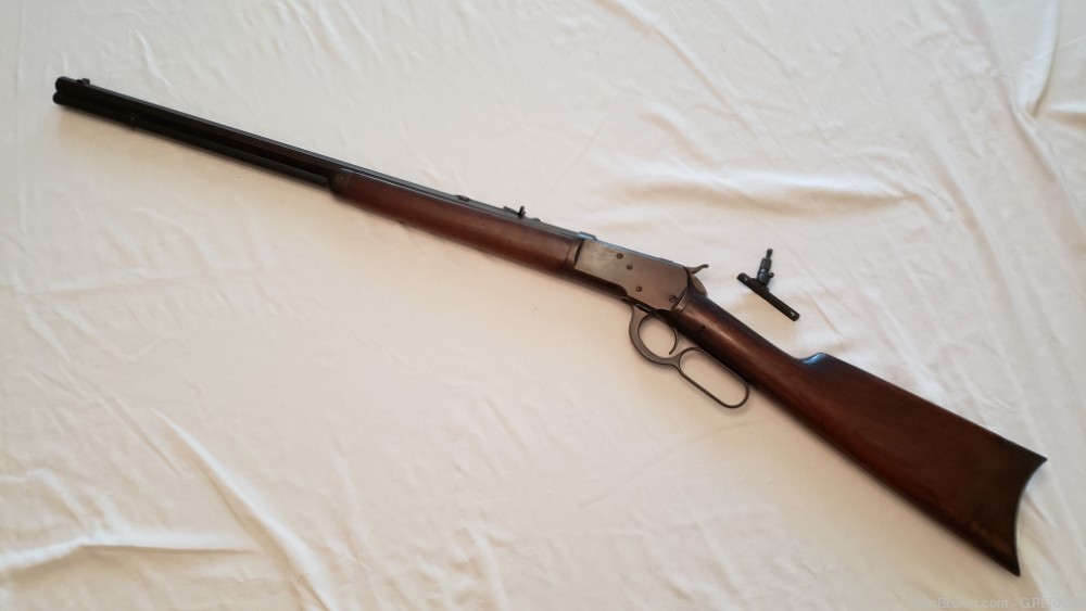 Winchester lever action 1892, 25-20, 24" octagon barrel mfg 1893 -img-2