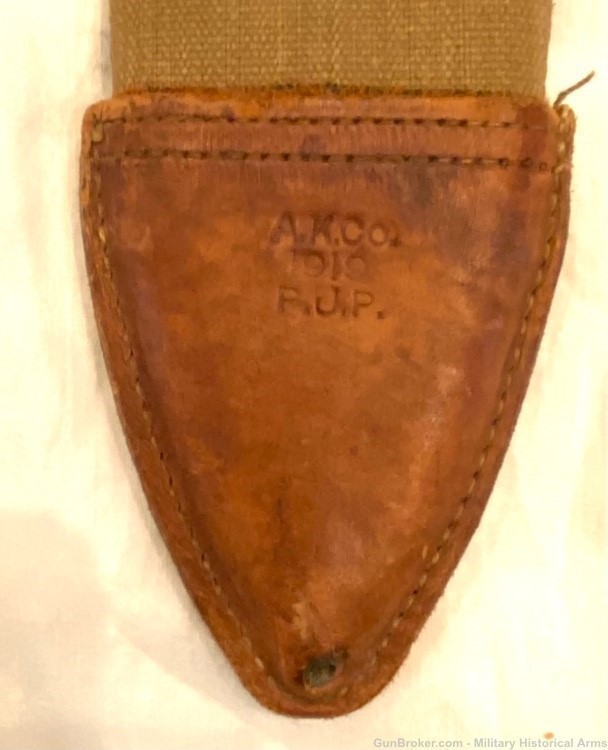 1917 Bolo Scabbard Covers, ORIGINAL, Various Makers and Dates-img-3