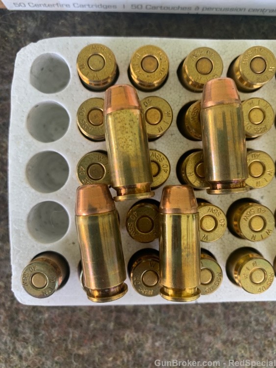 Winchester .40 S&W - 400 rounds - 165 gr FMJ-img-4