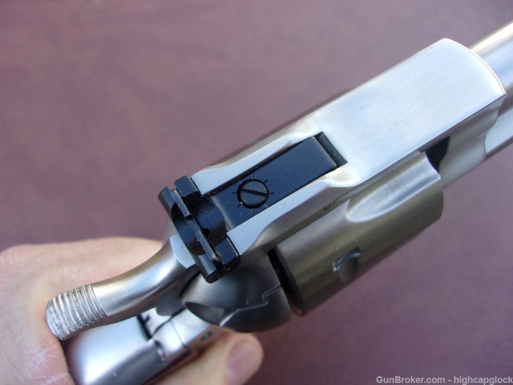 Ruger Blackhawk .357 Mag 6.5" Stainless SA Revolver 99% In Box 1989 $1START-img-14