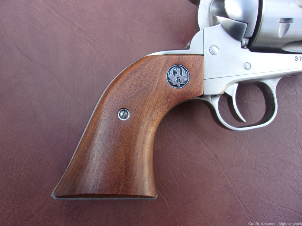 Ruger Blackhawk .357 Mag 6.5" Stainless SA Revolver 99% In Box 1989 $1START-img-3