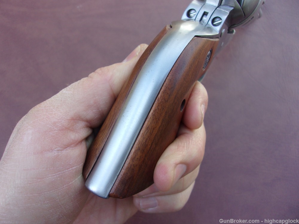 Ruger Blackhawk .357 Mag 6.5" Stainless SA Revolver 99% In Box 1989 $1START-img-12