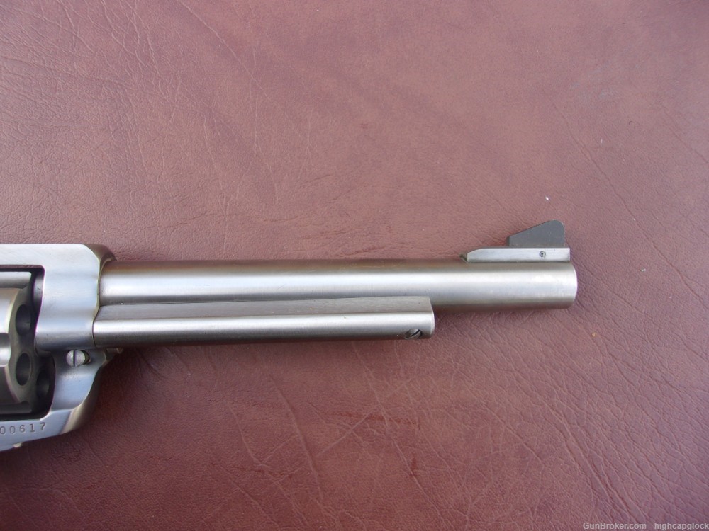 Ruger Blackhawk .357 Mag 6.5" Stainless SA Revolver 99% In Box 1989 $1START-img-5