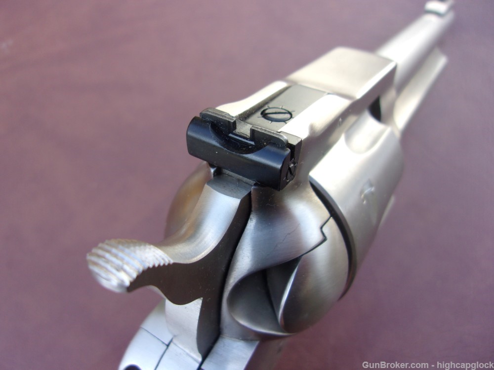 Ruger Blackhawk .357 Mag 6.5" Stainless SA Revolver 99% In Box 1989 $1START-img-13