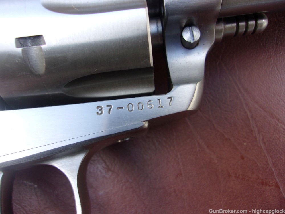 Ruger Blackhawk .357 Mag 6.5" Stainless SA Revolver 99% In Box 1989 $1START-img-11