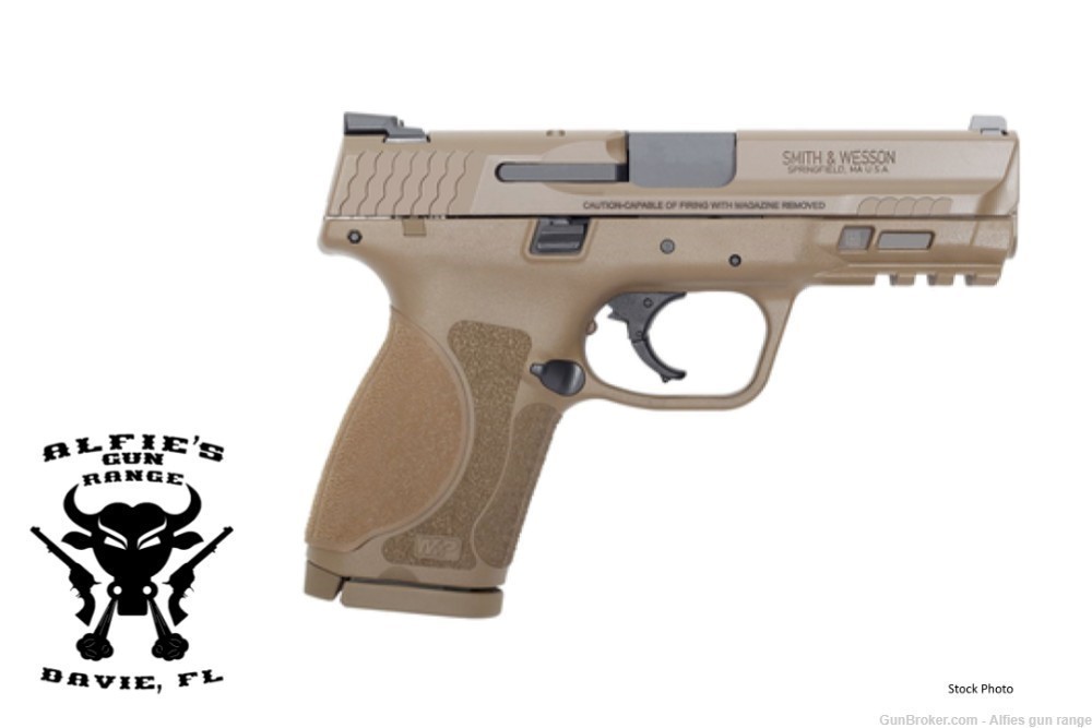 Smith & Wesson M&P 9 M2.0 9MM 4" 15rd Compact FDE Pistol- 12458-img-0