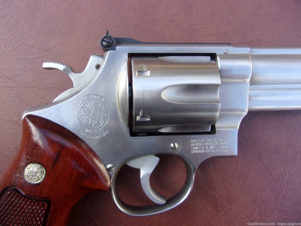 S&W Smith & Wesson 629 .44 Mag 6" Stainless Revolver PRE LOCK SUPER CLEAN-img-3