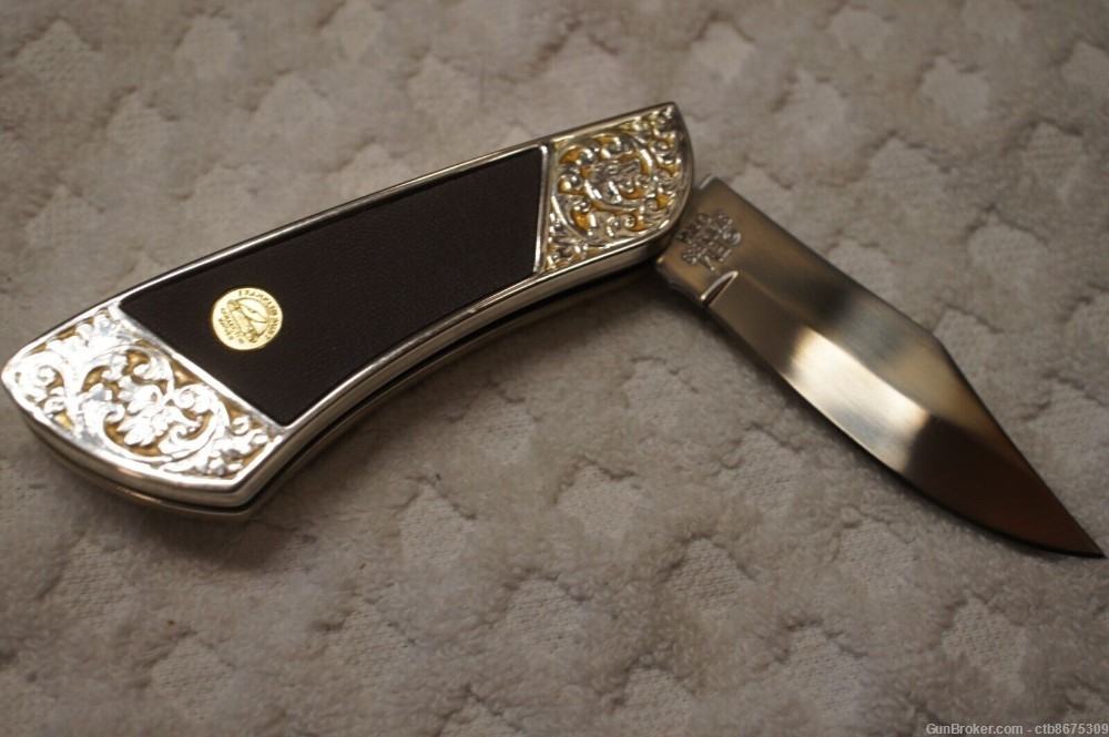 Colt 1849 POCKET PISTOL Collector Knife Franklin Mint-img-1