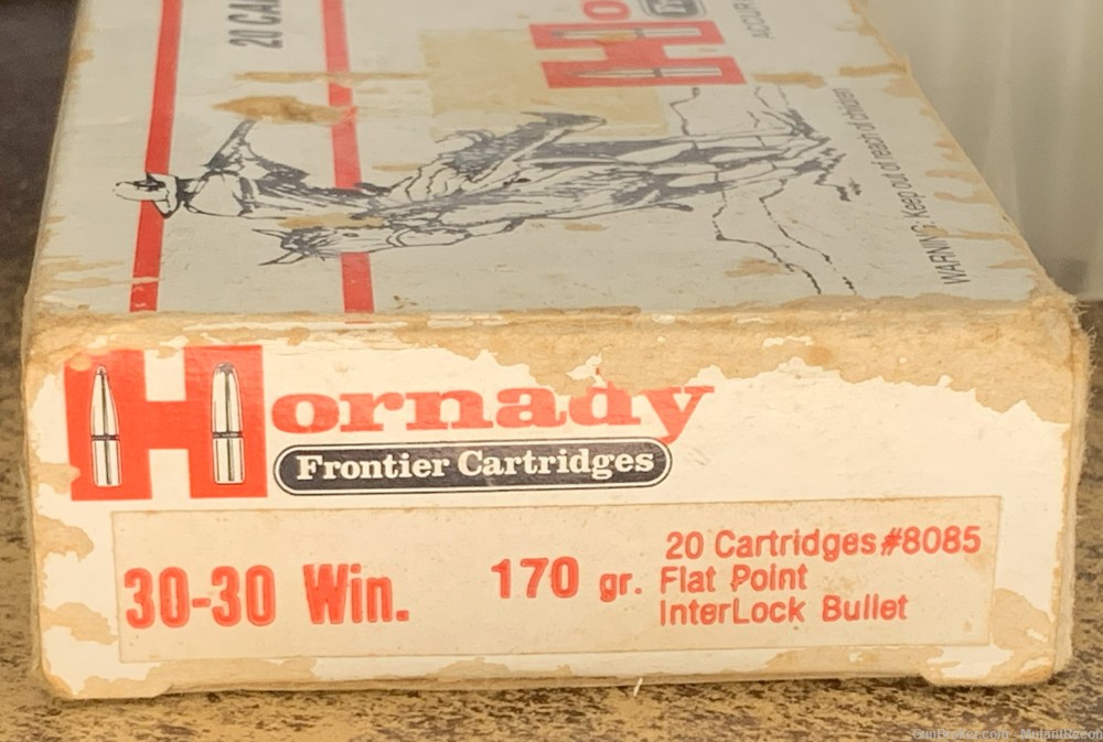 Hornady .30-30 Win., 170gr. Flat Point Interlock Bullet, 11rds. -img-3