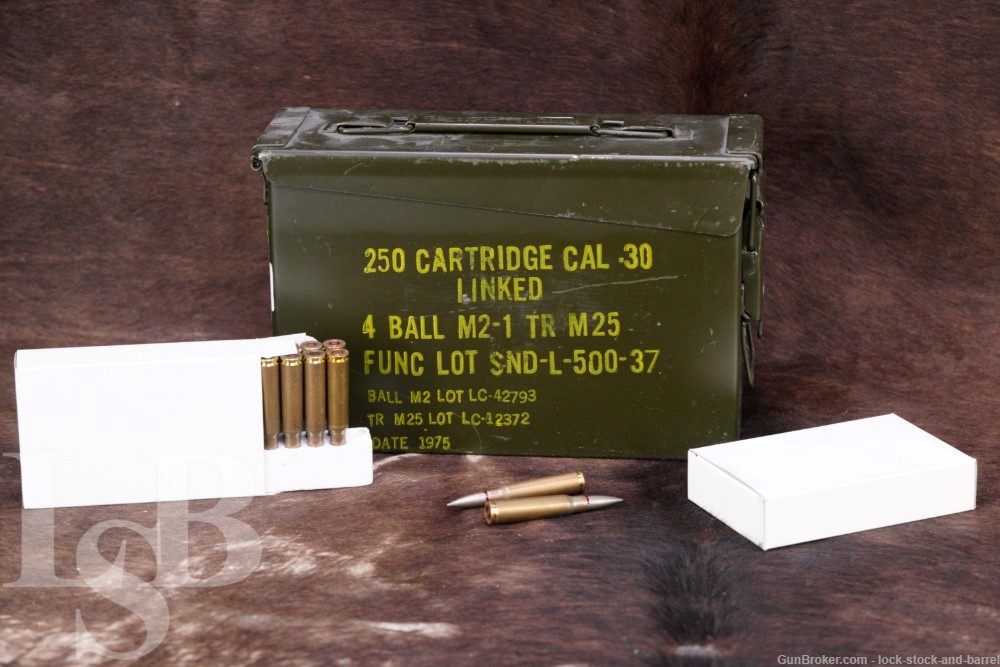 220x 7.5x54 French Ammunition French 139 Grain FMJ Magnetic Bullets-img-0