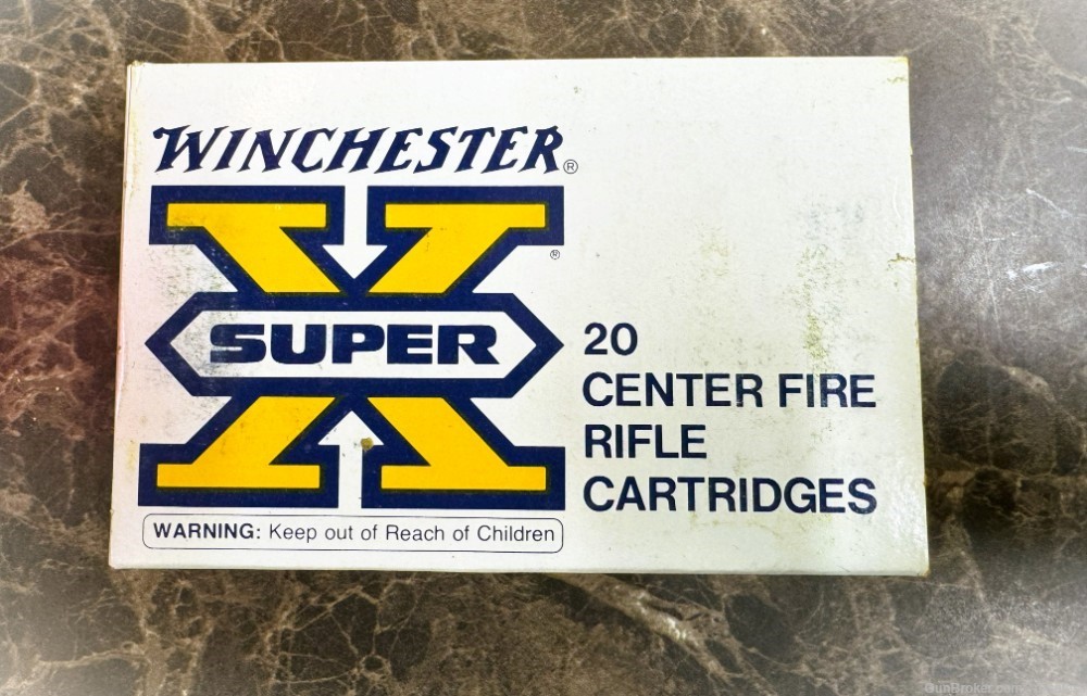 Full Vintage Box 264 Winchester Magnum Super X Collectable -img-0
