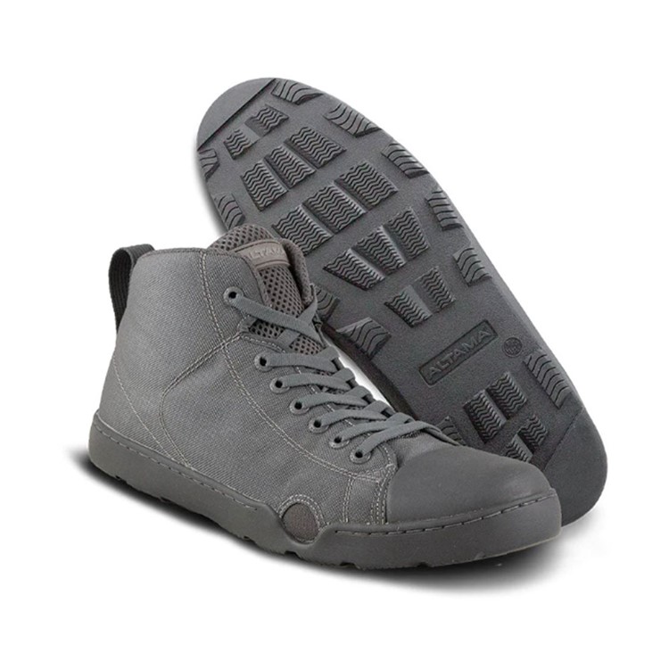 ALTAMA Men Maritime Mid Boots, Color: Wolf Gray, Size: 9.5, Width: R-img-0