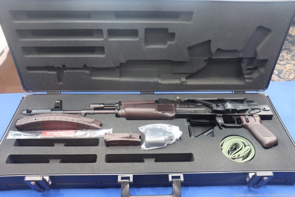 ARSENAL Model SAM7SF AK47 Rifle 7.62X39MM 16" MILLED Side Folder PLUM Sam-7-img-0
