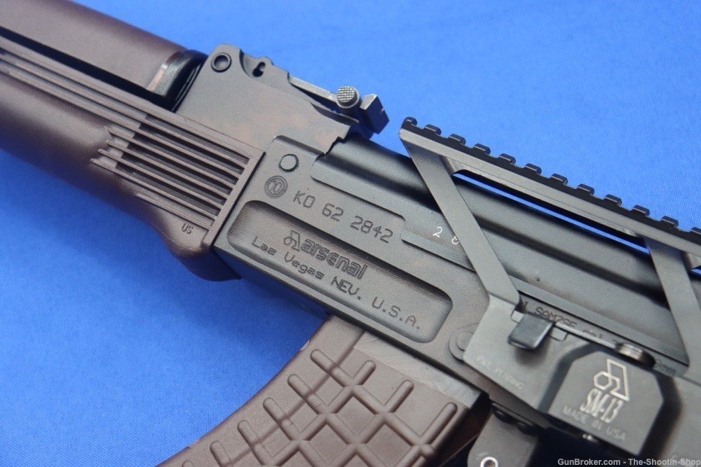 ARSENAL Model SAM7SF AK47 Rifle 7.62X39MM 16" MILLED Side Folder PLUM Sam-7-img-26