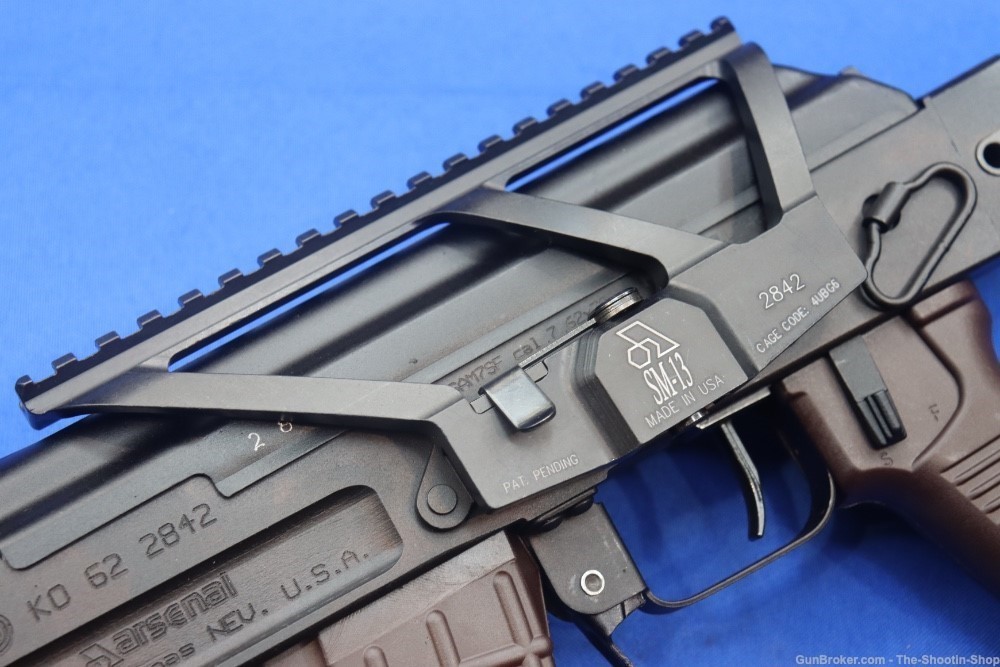 ARSENAL Model SAM7SF AK47 Rifle 7.62X39MM 16" MILLED Side Folder PLUM Sam-7-img-37