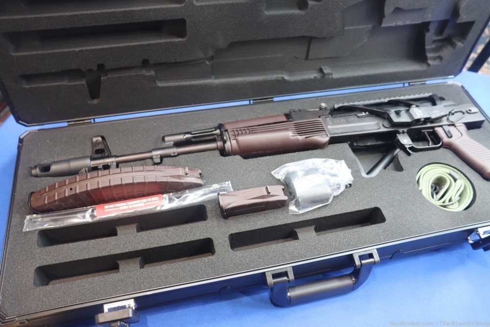 ARSENAL Model SAM7SF AK47 Rifle 7.62X39MM 16" MILLED Side Folder PLUM Sam-7-img-53