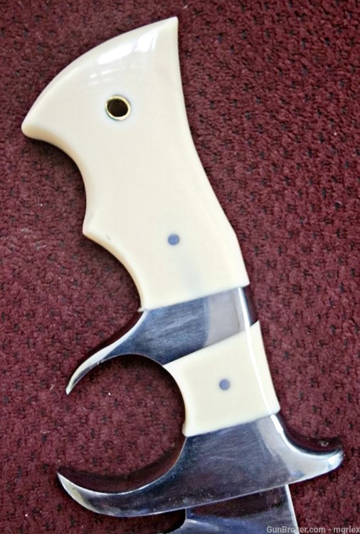 Stainless Steel SUBHILT FIGHTER Knife -img-4