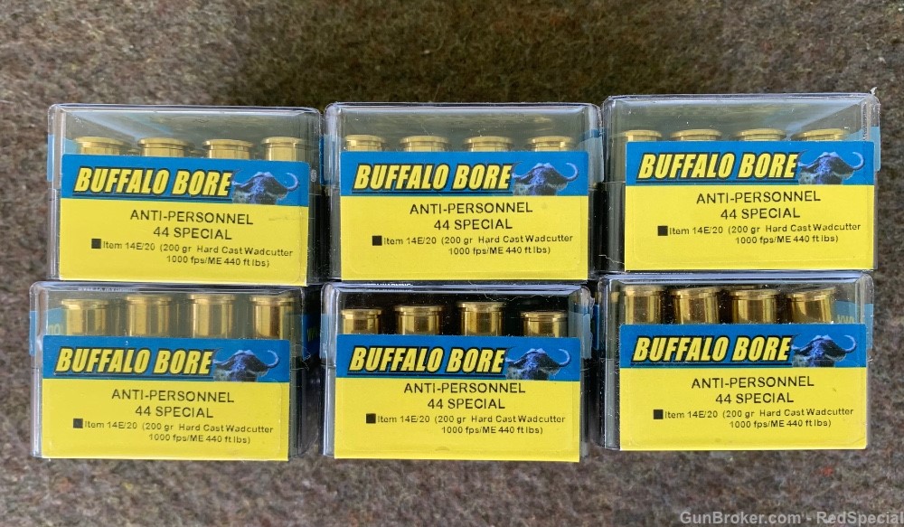 Buffalo Bore .44 Special Anti-Personnel Wad Cutter - 120 rounds - SPL-img-1
