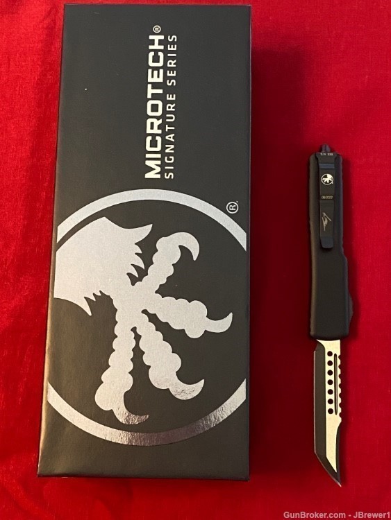 Microtech - Authentic - UTX-70 Hellhound Signature Series Tactical 419-1 TS-img-1