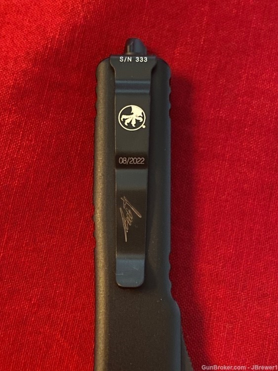 Microtech - Authentic - UTX-70 Hellhound Signature Series Tactical 419-1 TS-img-5