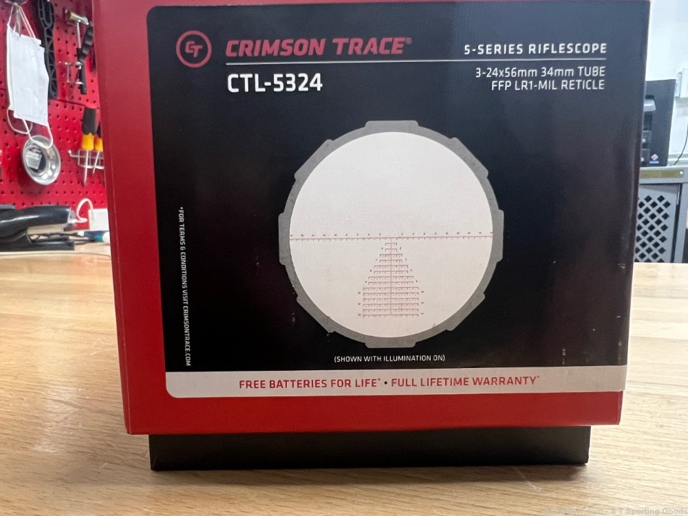 NEW Crimson trace CTL-5324 3-24 x 56mm 34mm tube TACTICAL RIFLE SCOPE-img-4