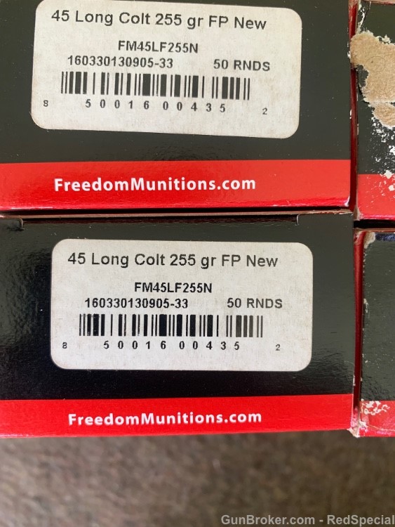 Freedom Munitions .45 Long Colt - 500 rds - 255 gr - NEW-img-4