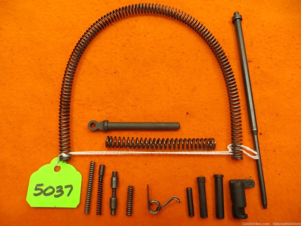 M1 Carbine, Assorted USGI Springs, Guides and Pins, Lot of (13)  (5037)-img-0