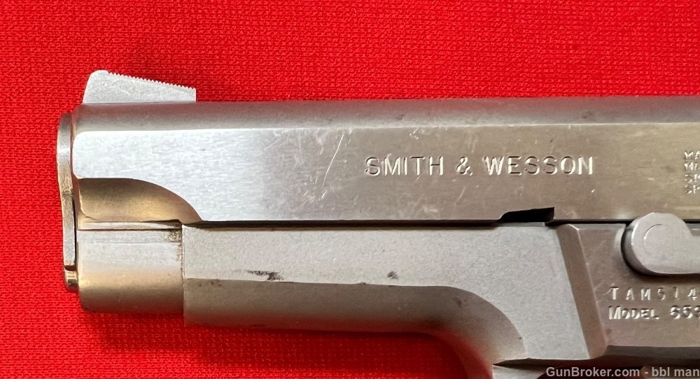 S&W 9mm Model 659 Stainless Steel Pistol-img-3