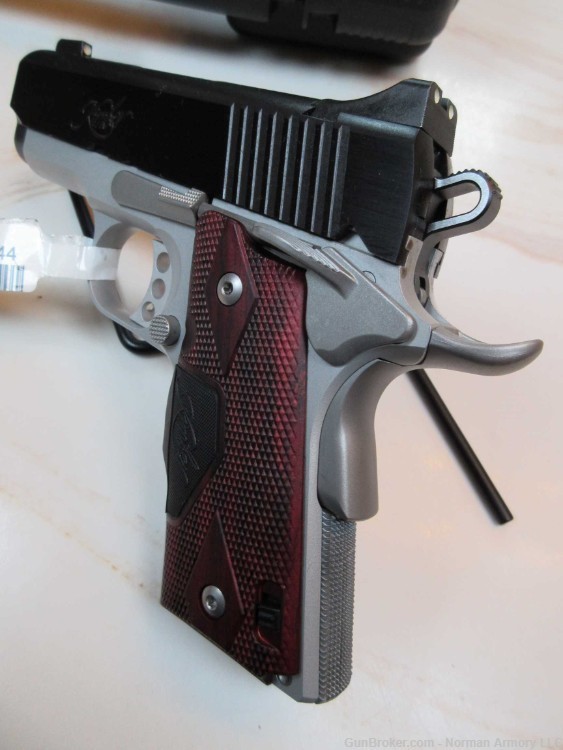 Kimber Ultra Carry II .45 ACP Two-Tone with Laser Grips 7+1 3" barrel 1911-img-3